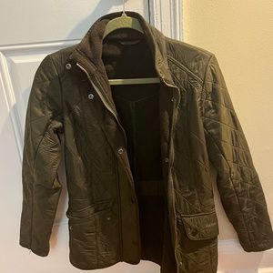 Barbour Cavalry Polarquilt Jacket US 4 Olive